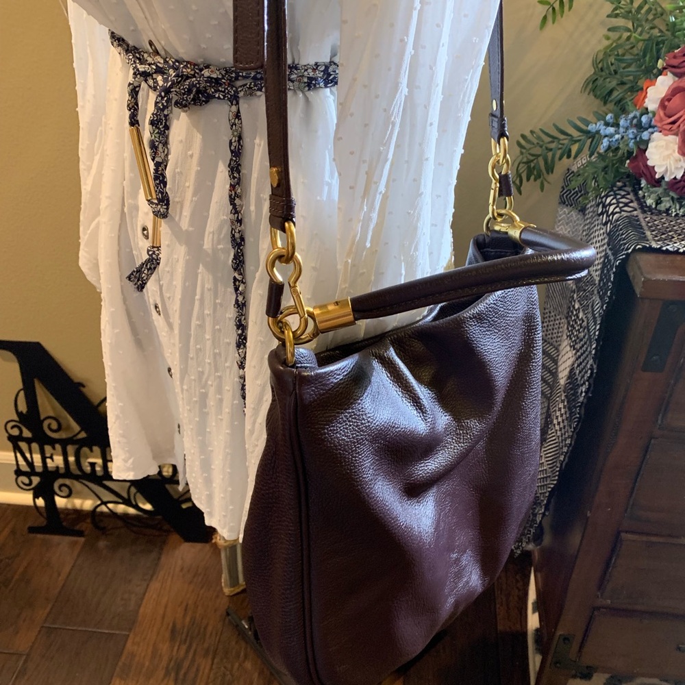Marc by Marc Jacobs Deep Plum Supple Leather Bag